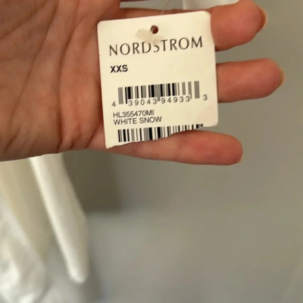 Trouvé Snap Front Shirt Dress in White Snow - Picture 3 of 6